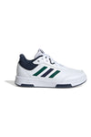 Weiße und blaue Adidas Tensaur Sport 2.0 K-Sneaker