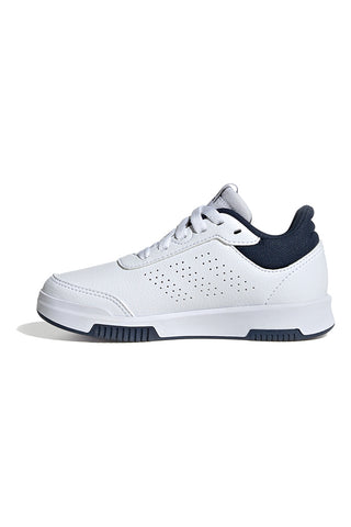 Weiße und blaue Adidas Tensaur Sport 2.0 K-Sneaker