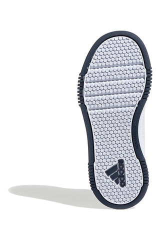 Weiße und blaue Adidas Tensaur Sport 2.0 K-Sneaker