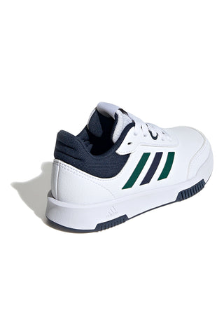 Weiße und blaue Adidas Tensaur Sport 2.0 K-Sneaker