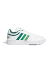 Sneakers Bianche con bande Verdi Adidas Hoops 3.0