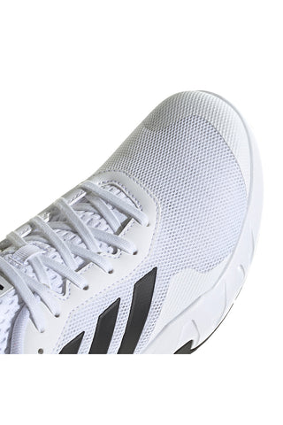 Weiße und schwarze Fitnessschuhe Adidas Amplimove Trainer M