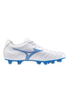 Weiße und blaue Fußballschuhe von MIZUNO MONARCIDA NEO III SELECT