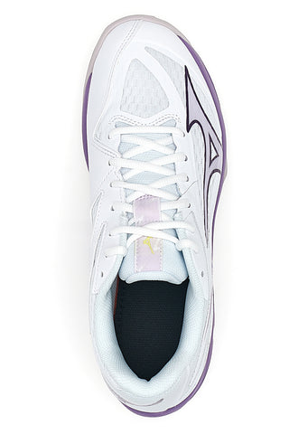 Scarpe da Volley Bianche e Viola Mizuno Thunder Blade Z