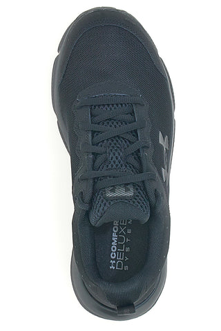 Total schwarze Under Armour Charged Assert 10 Laufschuhe