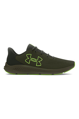 Under Armour Charged Pursuit 3 Grüne Laufschuhe