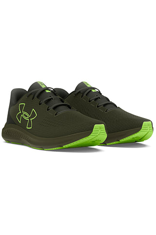 Under Armour Charged Pursuit 3 Grüne Laufschuhe