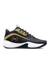 Under Armour Lockdown 7 Basketballschuhe in Schwarz und Gold