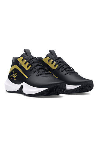 Under Armour Lockdown 7 Basketballschuhe in Schwarz und Gold
