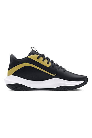 Under Armour Lockdown 7 Basketballschuhe in Schwarz und Gold