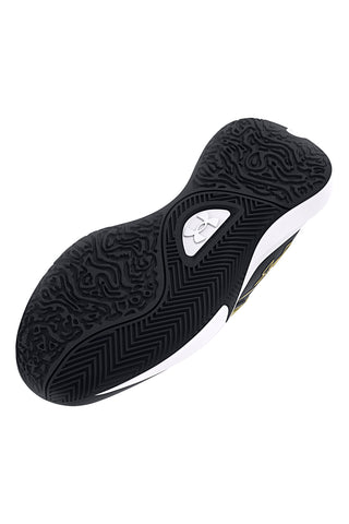 Under Armour Lockdown 7 Basketballschuhe in Schwarz und Gold