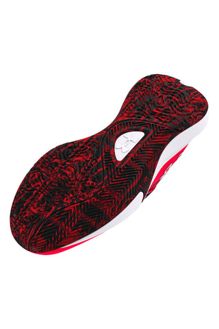 Scarpe da basket Nere e Rosse Under Armour Lockdown 7