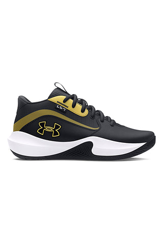 Scarpe da Basket Nere e Oro Under Armour Gs Lockdown 7