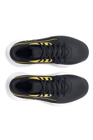 Under Armour GS Lockdown 7 Basketballschuhe in Schwarz und Gold
