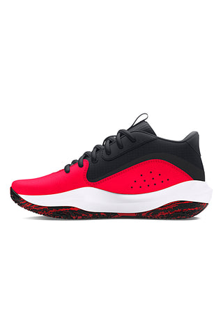 Under Armour Lockdown 7 Basketballschuhe in Schwarz und Rot