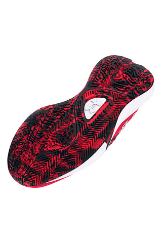 Under Armour Lockdown 7 Basketballschuhe in Schwarz und Rot