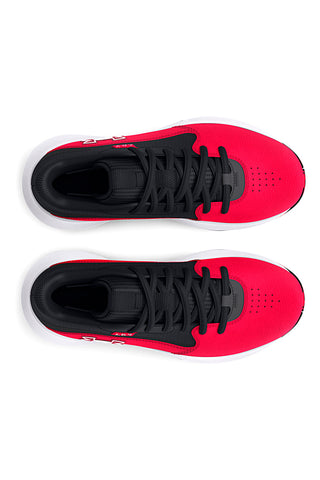 Under Armour Lockdown 7 Basketballschuhe in Schwarz und Rot