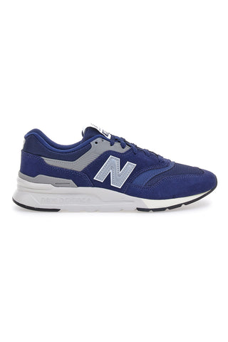 Blaue und graue New Balance 997-Sneaker