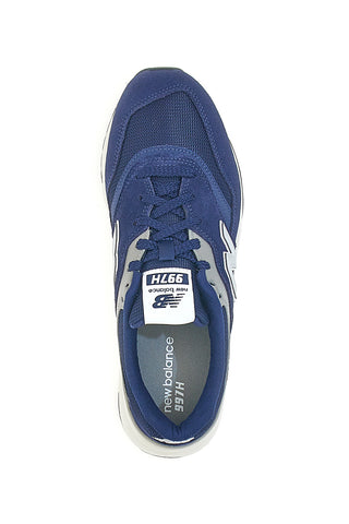 Blaue und graue New Balance 997-Sneaker