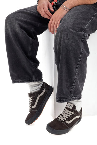 Braune und weiße Turnschuhe mit wasserabweisender Behandlung Vans Ward Vansguard