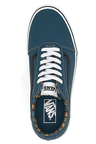 Vans Ward blaue und schwarze Turnschuhe