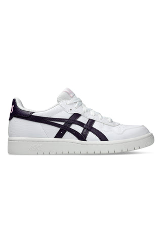 Weiße Turnschuhe mit schwarzem Logo ASICS JAPAN S GS