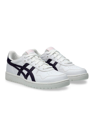 Weiße Turnschuhe mit schwarzem Logo ASICS JAPAN S GS