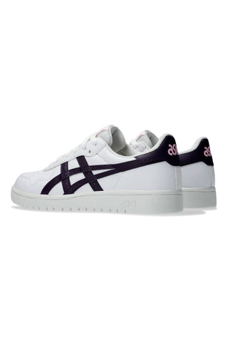 Weiße Turnschuhe mit schwarzem Logo ASICS JAPAN S GS