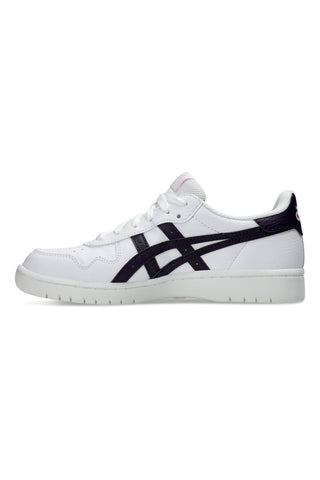 Weiße Turnschuhe mit schwarzem Logo ASICS JAPAN S GS