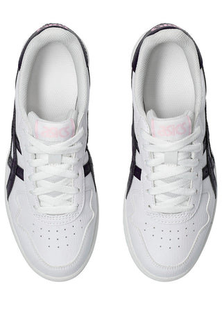 Weiße Turnschuhe mit schwarzem Logo ASICS JAPAN S GS