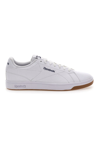 Weiße und blaue Reebok Court Clean Sneakers