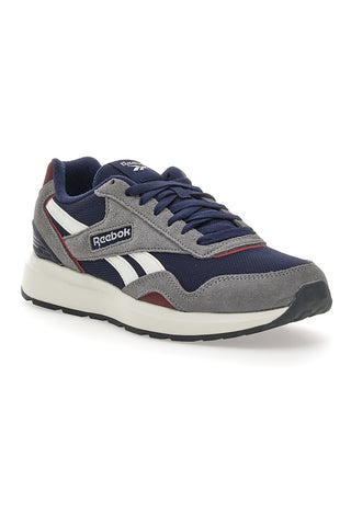 Blaue und graue Turnschuhe mit Luxcomfort Reebok GL1100