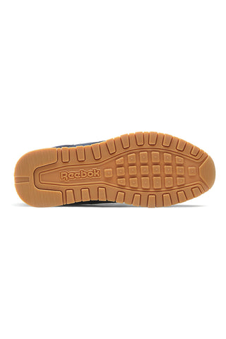 Reebok Glide Blaue Turnschuhe mit Schnürsenkeln