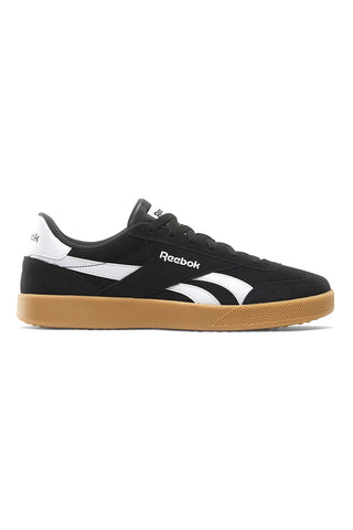 Schwarz-weiße Reebok Smash Edge-Sneaker