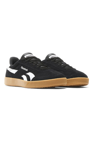 Schwarz-weiße Reebok Smash Edge-Sneaker