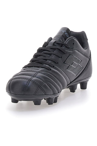 Schwarze Outdoor-Fußballschuhe LOTTO STADIO 705 FG