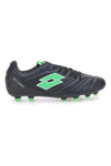 Schwarze Outdoor-Fußballschuhe mit farbigen Details LOTTO STADIO 705 FG