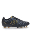 Schwarze Outdoor-Fußballschuhe mit farbigen Details LOTTO STADIO 705 FG