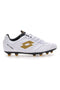 Scarpe da Calcio Bianche Outdoor con Dettagli Colorati LOTTO STADIO 705 FG