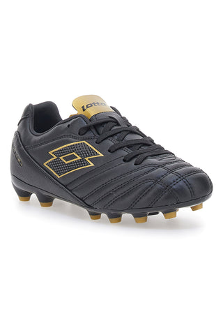 Schwarze Lotto Stadio 705 Fg Jr. Fußballschuhe