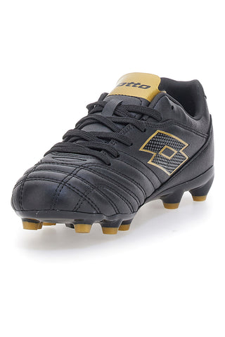 Schwarze Lotto Stadio 705 Fg Jr. Fußballschuhe