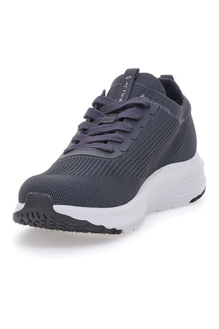 Grau-weiße Laufschuhe mit Mesh-Obermaterial LOTTO SPEEDRIDE 1000