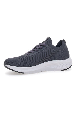 Grau-weiße Laufschuhe mit Mesh-Obermaterial LOTTO SPEEDRIDE 1000