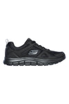 Schwarze Sneakers mit Memory-Schaum Skechers Track Scloric