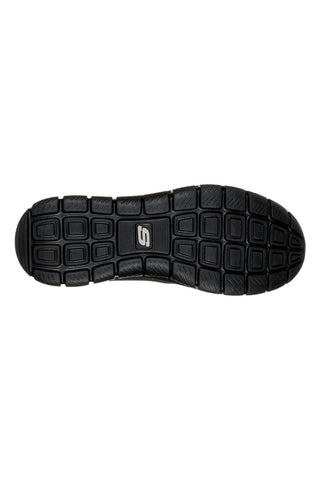 Schwarze Sneakers mit Memory-Schaum Skechers Track Scloric