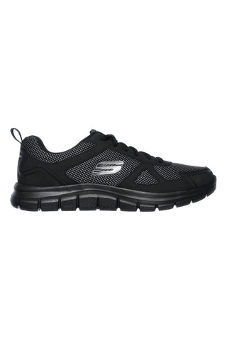 Schwarze Sneakers mit Memory-Schaum Skechers Track Bucolo
