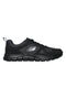 Schwarze Sneakers mit Memory-Schaum Skechers Track Bucolo