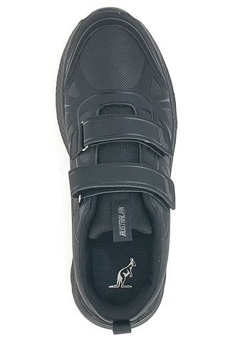Schwarze Laufschuhe mit zusätzlicher Innensohle Australian AU42M102