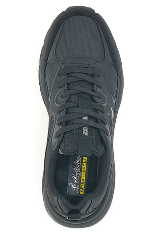 Schwarze Sneakers mit Extras – Australian Insole AU42M113