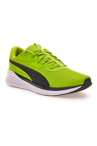 Limette Laufschuhe mit Schnürsenkeln Puma Night Runner V3
